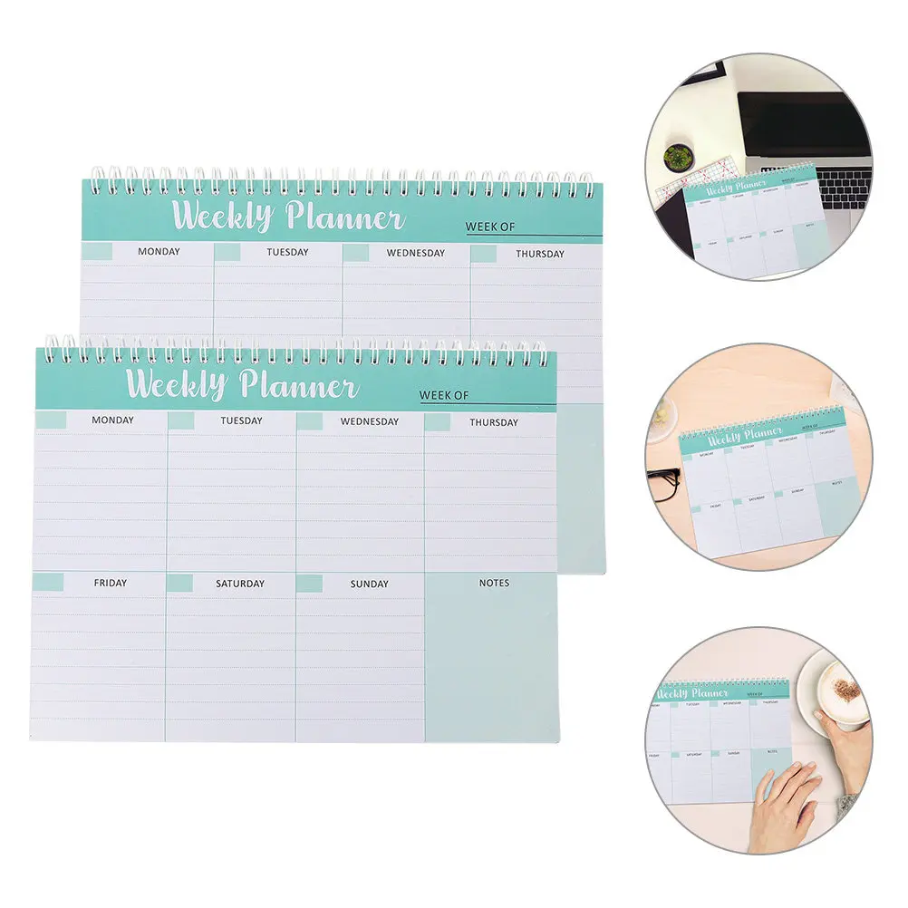 2pcs-smooth-writing-daily-with-bookmark-efficient-to-do-list-schedule-notepad-for-study-work-homeschool-teachers