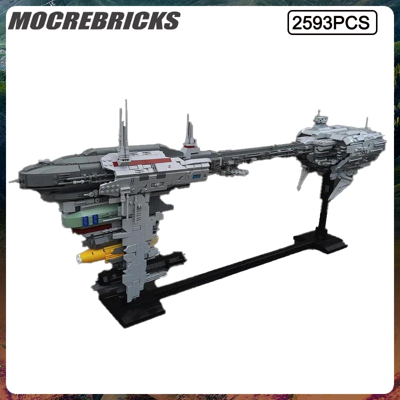 

Space War Series MOC Nebulon-B Escort Frigate Battleship Assembling Building Blocks Model Set Children's Toys Xmas Gifts