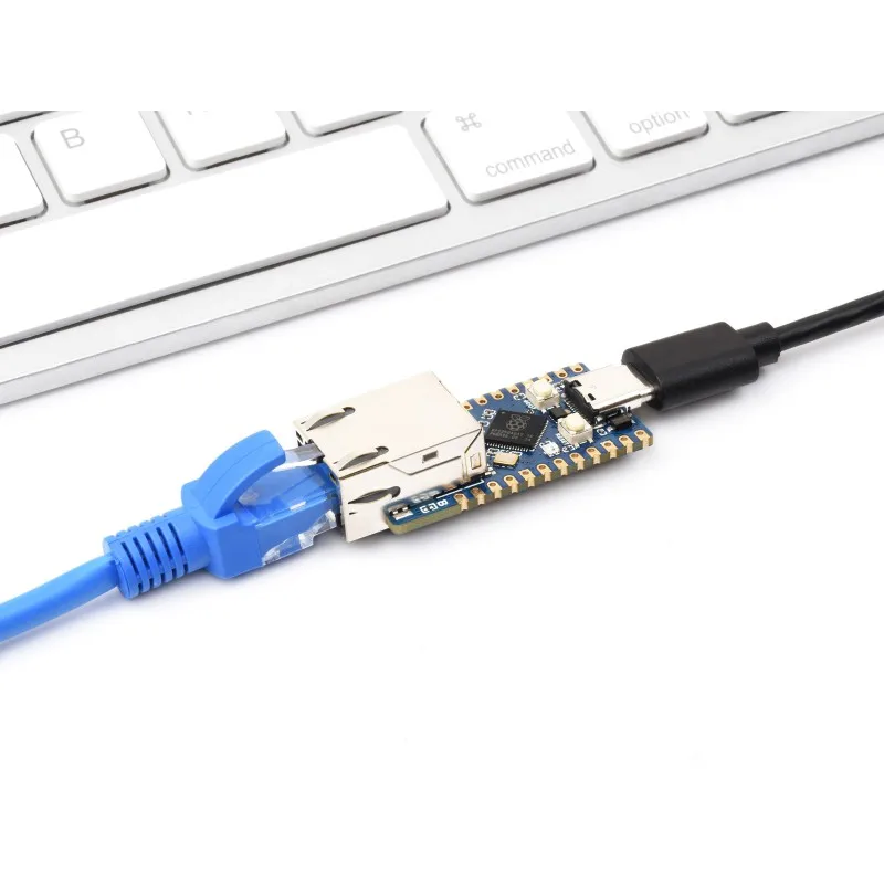 Mini carte de développement RP2350-ETH, module de port Ethernet RP2350, carte de développement de microcontrôleur Raspberry Pi,