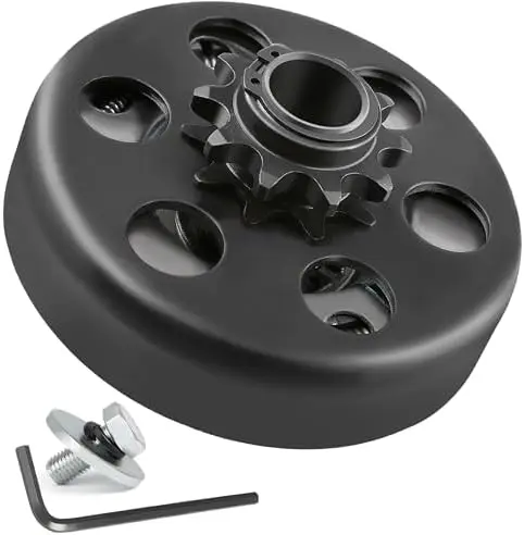 

LotFancy 3/4" Bore 10T Go Kart Clutch for #40-420 Chain, Fits Predator 212, 6.5HP