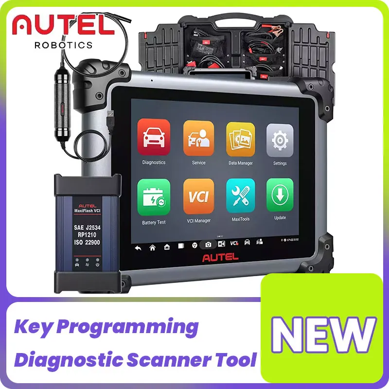 

Autel MaxiSys Elite II PRO ULTRA Diagnostic Scanner PR0GRAMMING 40+ Service CANFD & DOIP Bidirectional Car Scanner