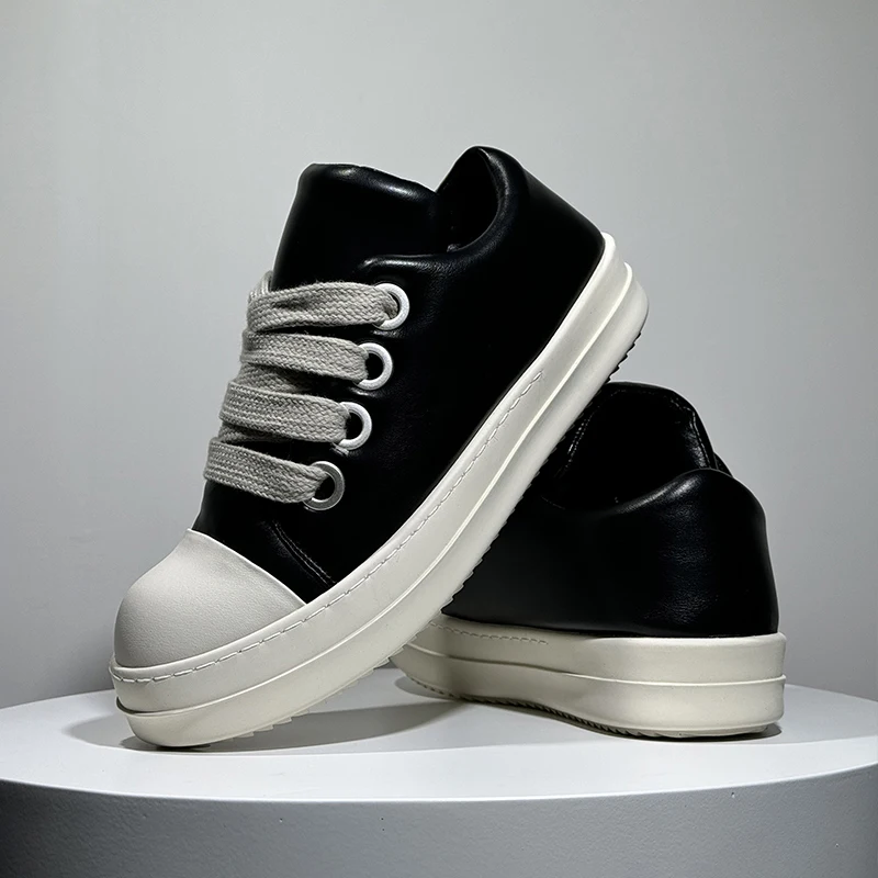 

Thick Soled Sports and Casual Men Shoes Comfortable and Breathable for Daily Outdoor Activities Fashionable Men Shoes