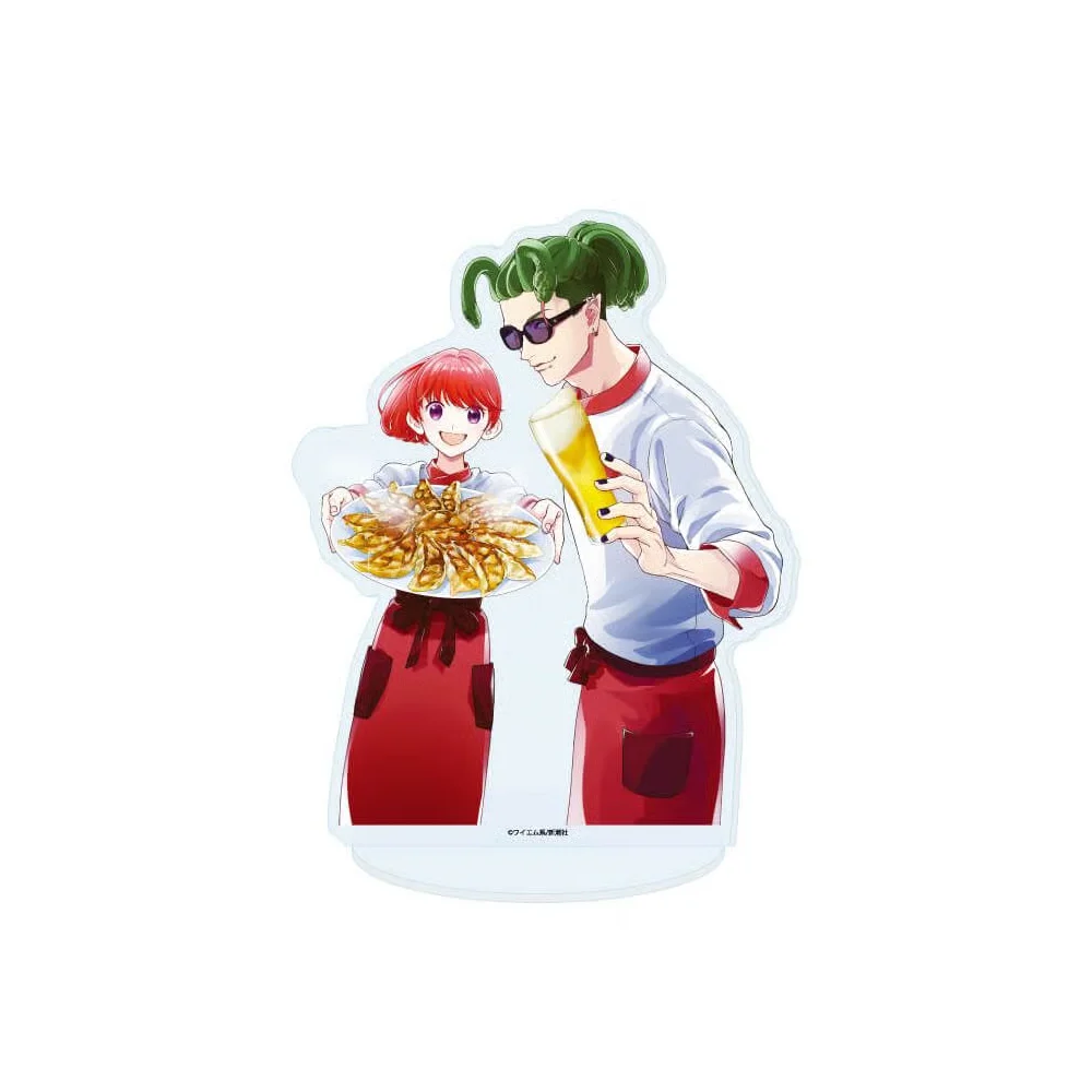 15CM  cute Anime Chef in the Demon King's Castle Acrylic Stand Keychain  Characters Ornament Accessories Goods Collection Gifts