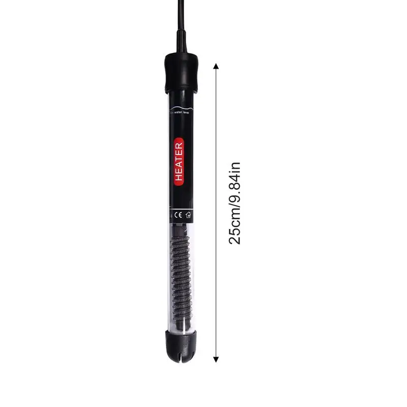 Fish Tank Heating Rod Submersible Turtle Tank Heater Aquarium Tank Heater With Over-Temperature Protection For Freshwater And 6