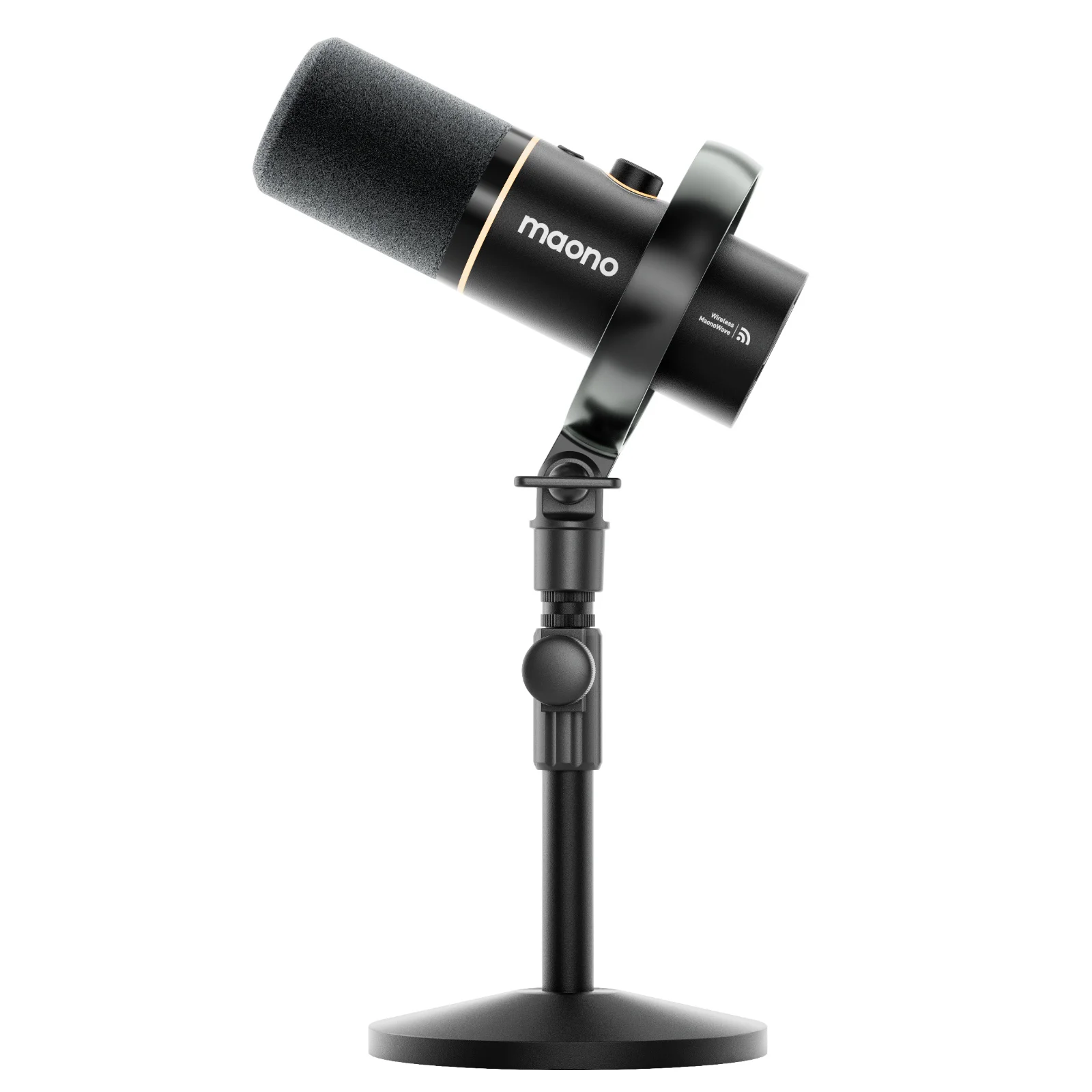 

MAONO PD200W Hybrid Wireless Podcast Mic for PC/Phone/Camera,XLR/USB Dynamic Microphone for Streaming Recording Content Creation