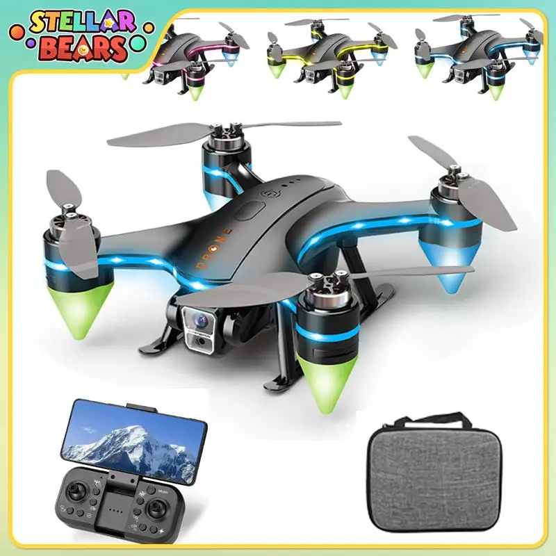 

2.4G 4CH RC Quadcopters Racing Drones 8K Professional Camera Children Toy Dron Remote Control Drone Optical Flow Hover Airplane