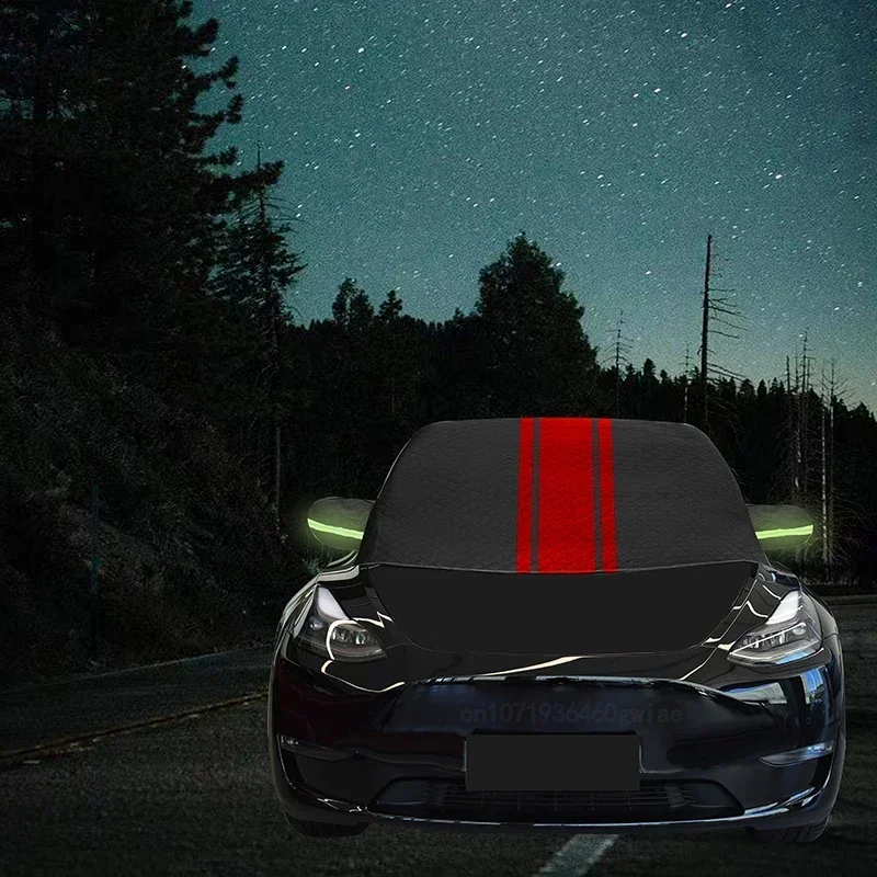 Windshield Cover for Ice and Snow, for Snow, Ice, UV, Mirror Protector, Windproof Sunshade Cover for Cars, Common to Most Cars