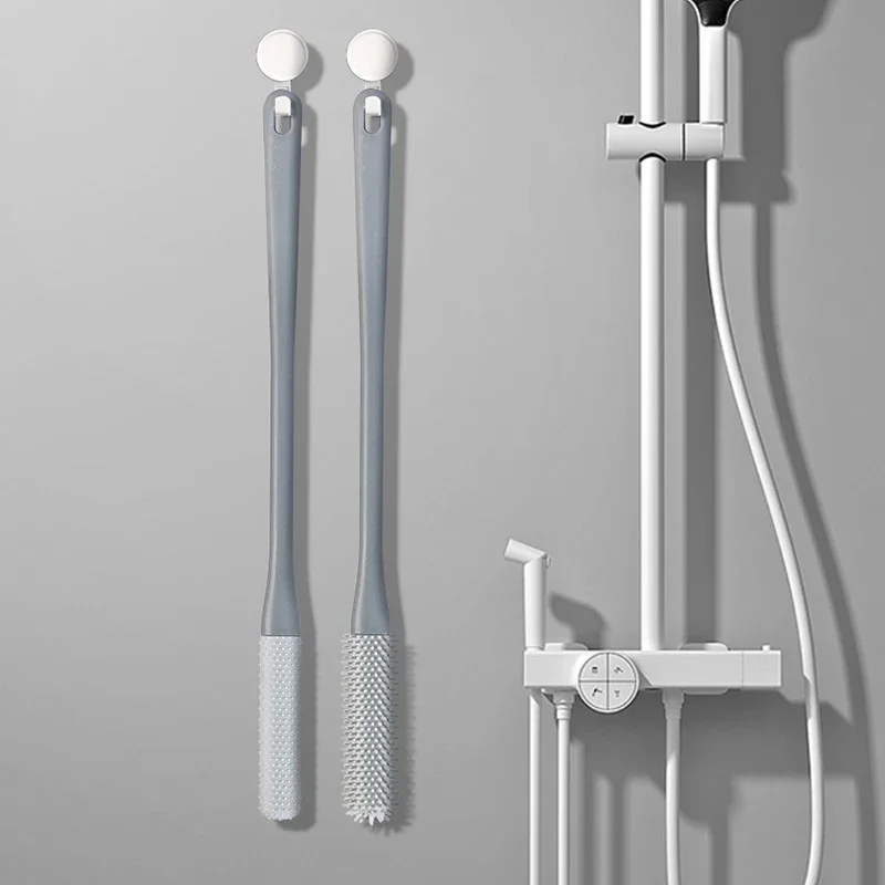 Szczotka do czyszczenia palców stóp z długim uchwytem, szczotka do stóp pod prysznic, narzędzie do mycia stóp, usuwania martwego naskórka.