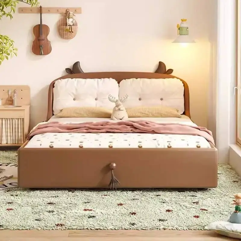 أوروبا الديكور الاطفال سرير الدرابزين الفاخرة مخصص سرير أطفال واحد تصميم خشبي الحديثة Lettino لكل أثاث بامبيني المنزل