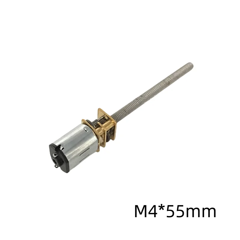 M4 * 55mm gwint N20 silnik przekładnia DC do DIY elektroniczny zamek do drzwi silnik robota 3V 6V 12V