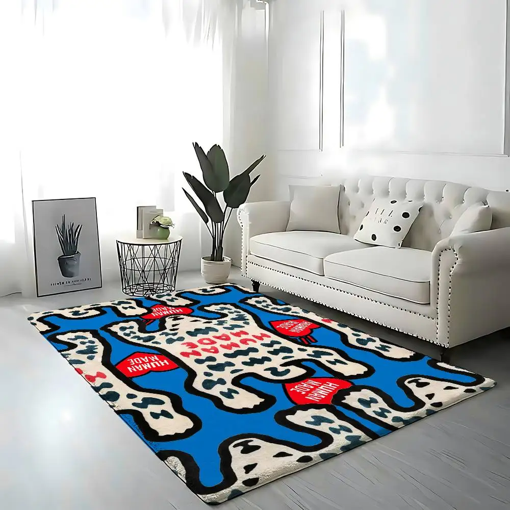 Fashion Design-H-Humans-M-Mades-Entry Door Floor Mat Festive Decorations Carpet Bathroom Anti-slip Mat Entrance Doormat