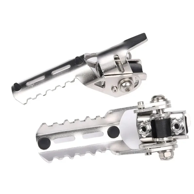 Zza para Pedal de crucero delantero Universal adecuado CB400X CB500X parachoques modificado 22-25mm Peda de crucero de pie delantero Universal