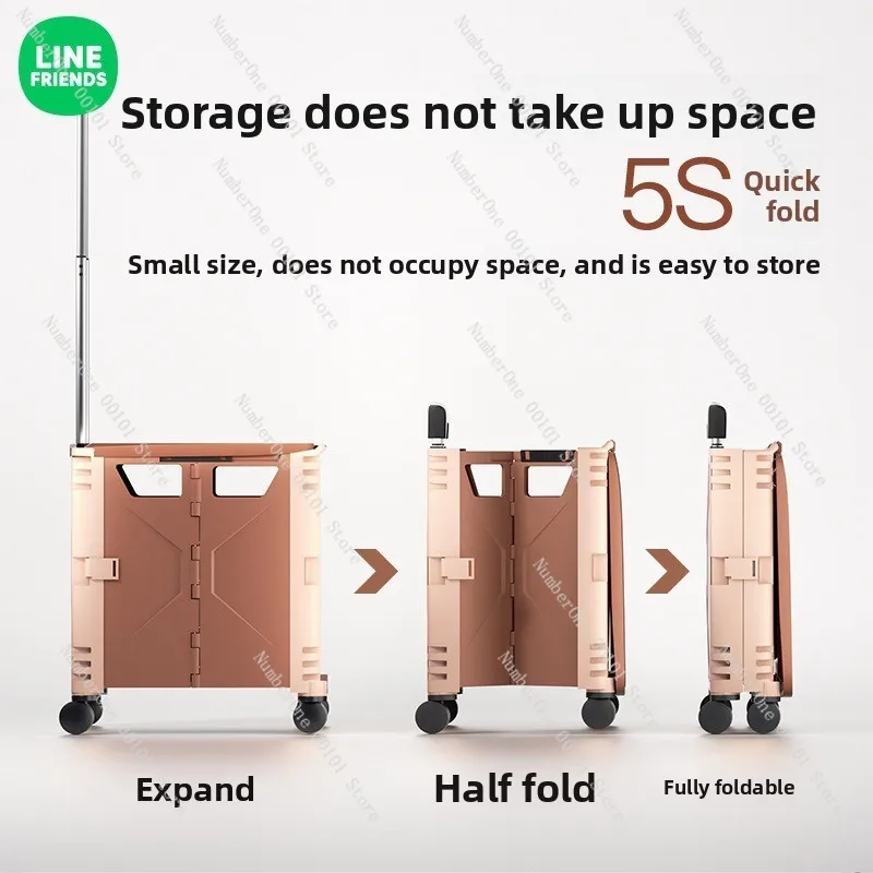 Collapsible Car Trunk Organizer Large Capacity Storage Bin with Wheels & Lid