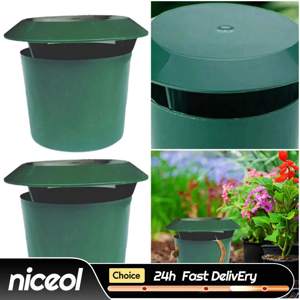 

2/4/12pcs Garden Slug Cage Eco-friendly Animal Pest Repeller Pests Bait Station Tools Garden Farm Protector