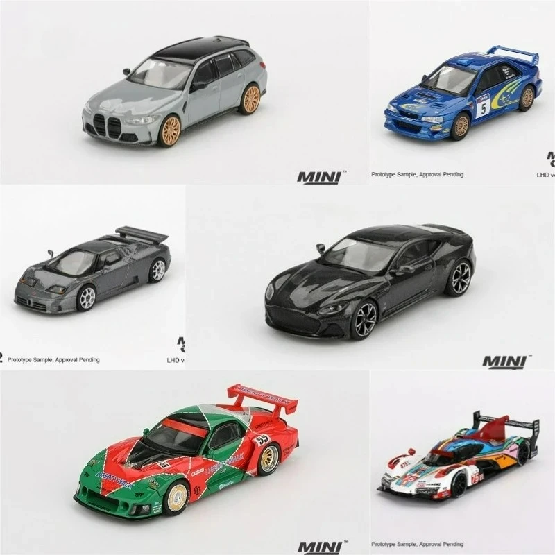 

MINI GT 1:64 M3 / Impreza / EB110 / DBS / RX-7 / #75 Penske Diecast Collector's Vehicle Model Car