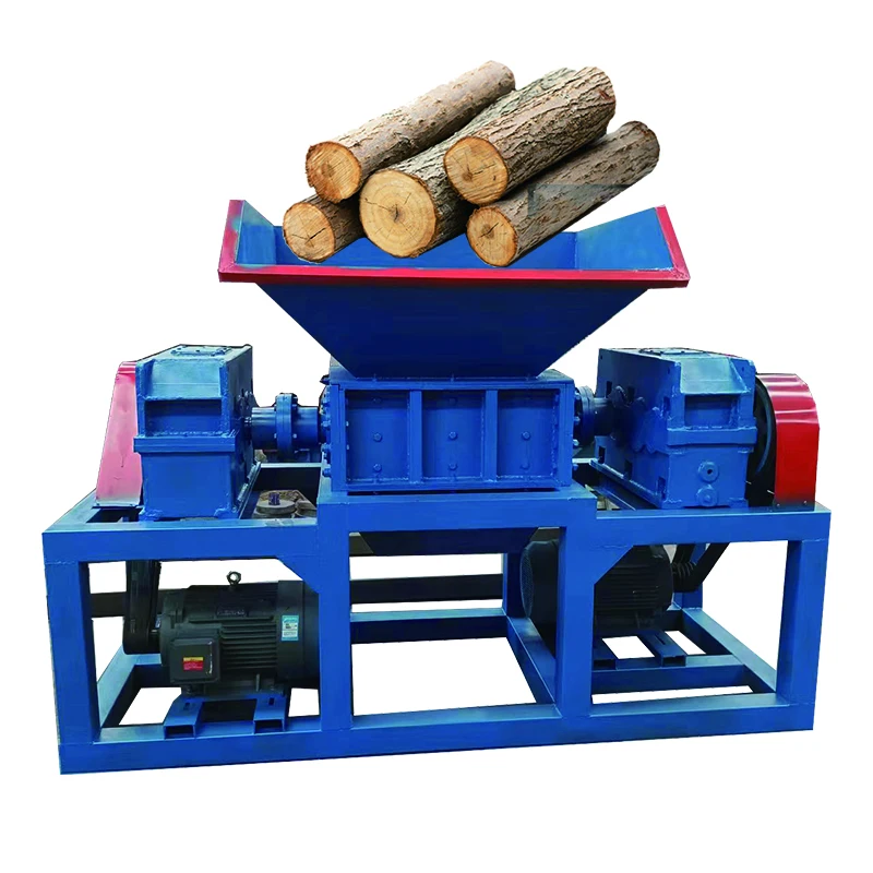 Factory Price Scrap Steel Iron Hammer Mill Metal Shredder Double Shaft Aluminum Motor Stator Scrap Recycling Machine for Sale