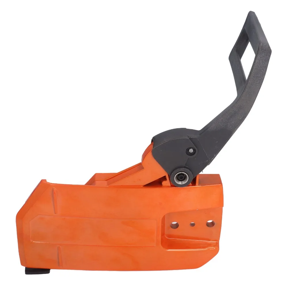 ABS and Iron Chainsaw Cover Orange Side Mounted Chainsaw Parts Easy Installation Compact for Husqvarna 61 66 266 268 272XP