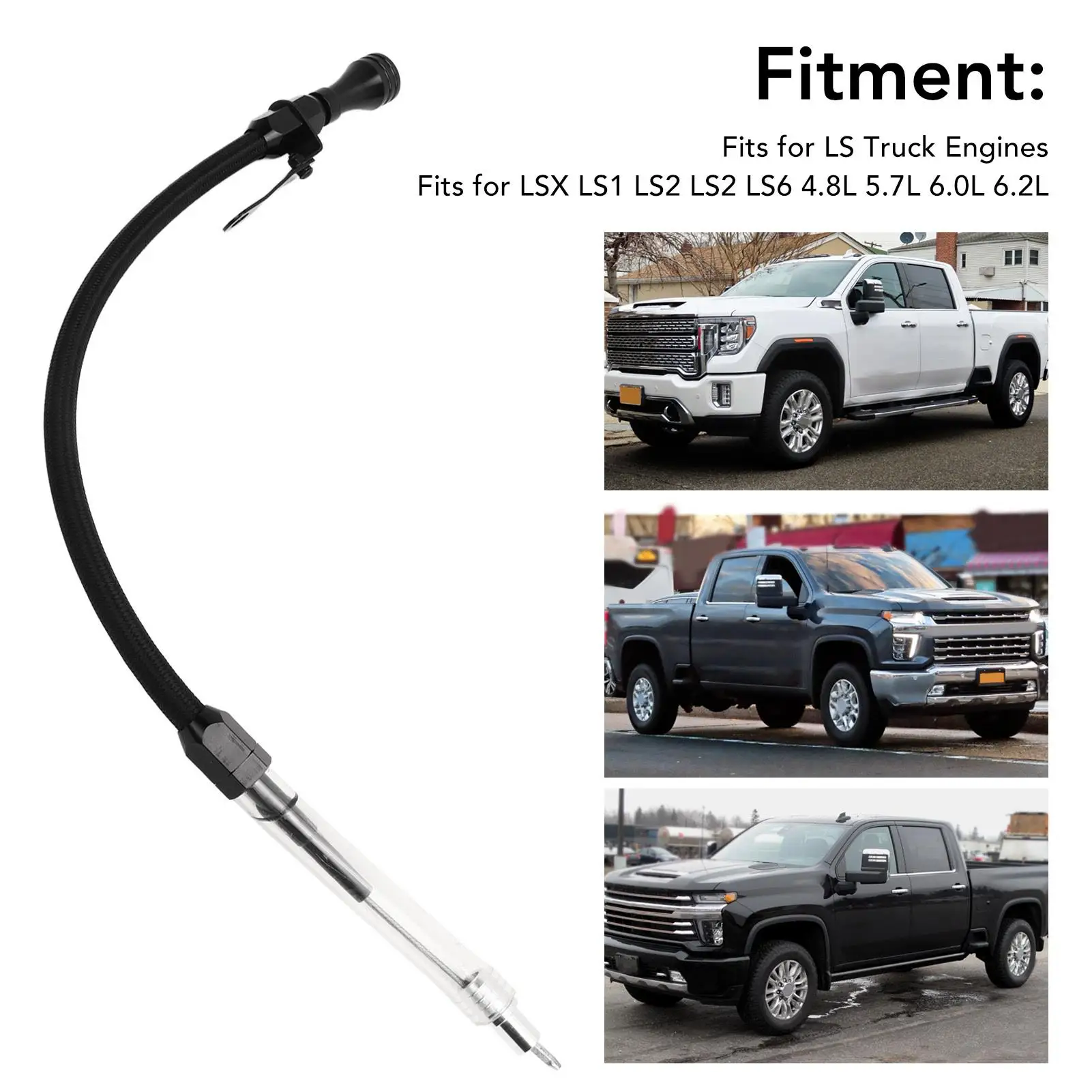 Flexible Engine Oil Dipstick for ls Trucks - High Quality, Anti-Aging & Wear-Resistant - Long Lifespan