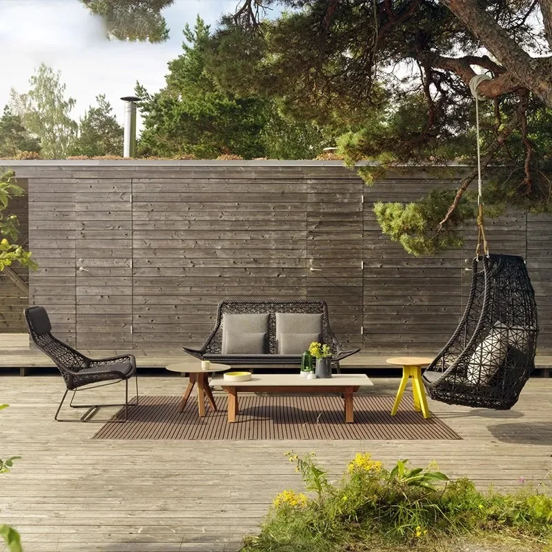 

Креативные уличные диваны для гостиной, индивидуальная спальня в отеле, минималистичный дизайн, садовые диваны, акцентная мебель Cadeira Lshysf