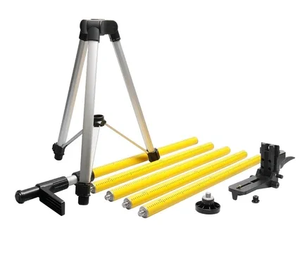 Huepar Laser Tripod LP36 Telescoping Pole with 1/4-Inch by 20-Inch Laser Mount for Rotary Included LP36 & 5/8\