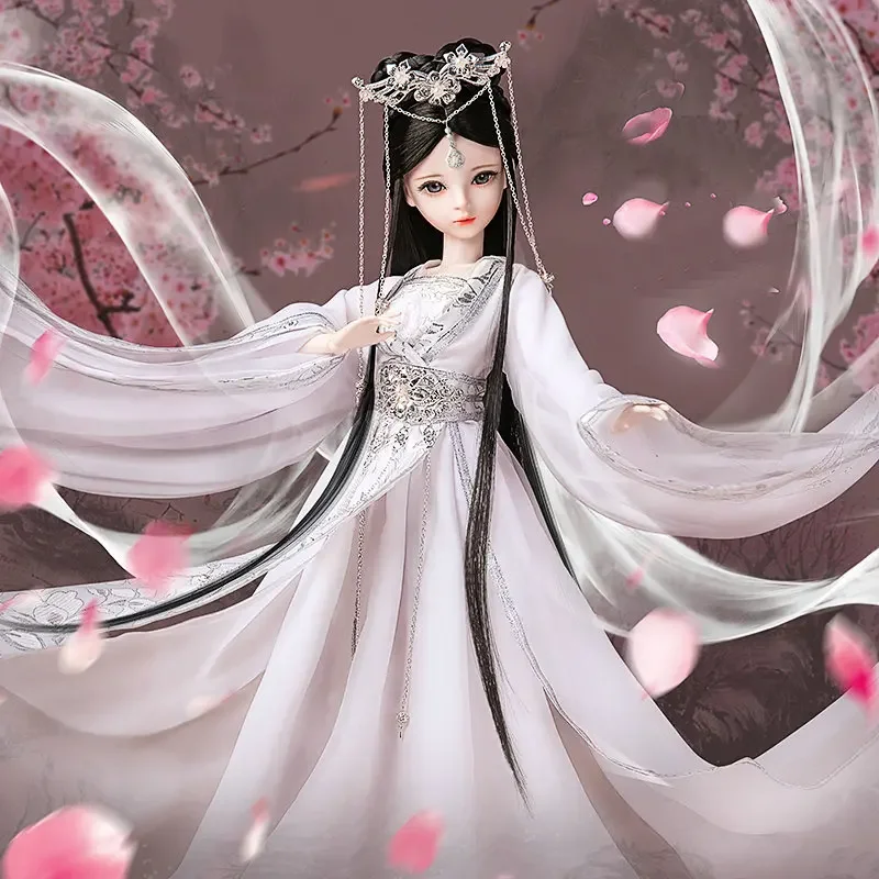

60 см традиционные китайские куклы ручной работы HanFu Fairy Girl, 1/3 Bjd, полный набор, шарнирная кукла принцессы, игрушки для девочек, подарок