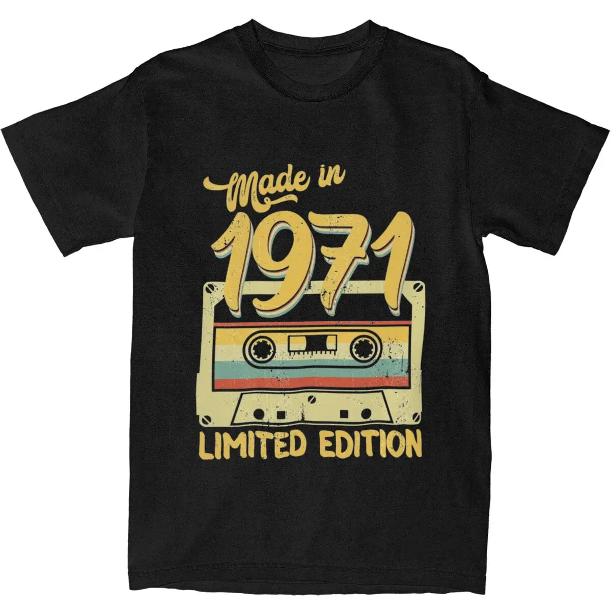 Made In 1971 T-Shirt limited edition Hip Hop T-Shirts Short Sleeve Y2K Basic Tops Summer Cotton Comfortable Plus Size Clothing