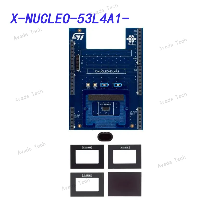 Avada Tech X-NUCLEO-53L4A1- Time-of-Flight high-accuracy proximity sensor expansion board based on VL53L4CD