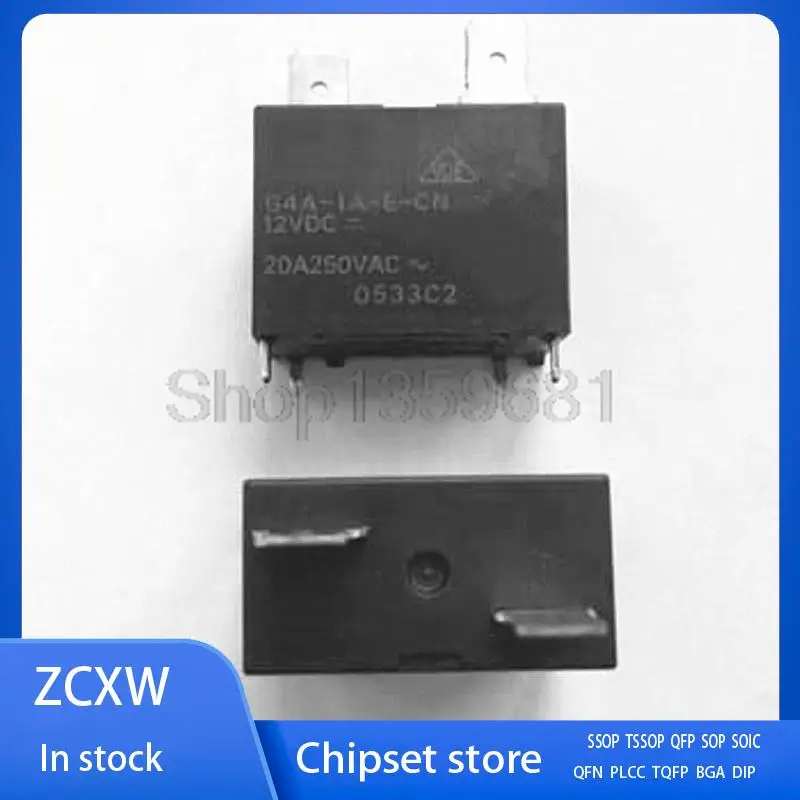 10PCS/LOT  G4A-1A-E-CN-12VDC G4A-1A-E  G4A-1A-E-CN 12VDC 20A250VAC