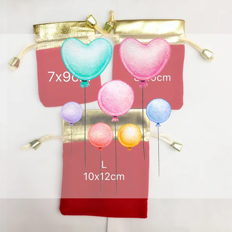 

10 шт./лот, винтажные бархатные мешочки с золотой отделкой, красные подарочные мешочки на завязках, упаковочные мешочки для свадебных украшений