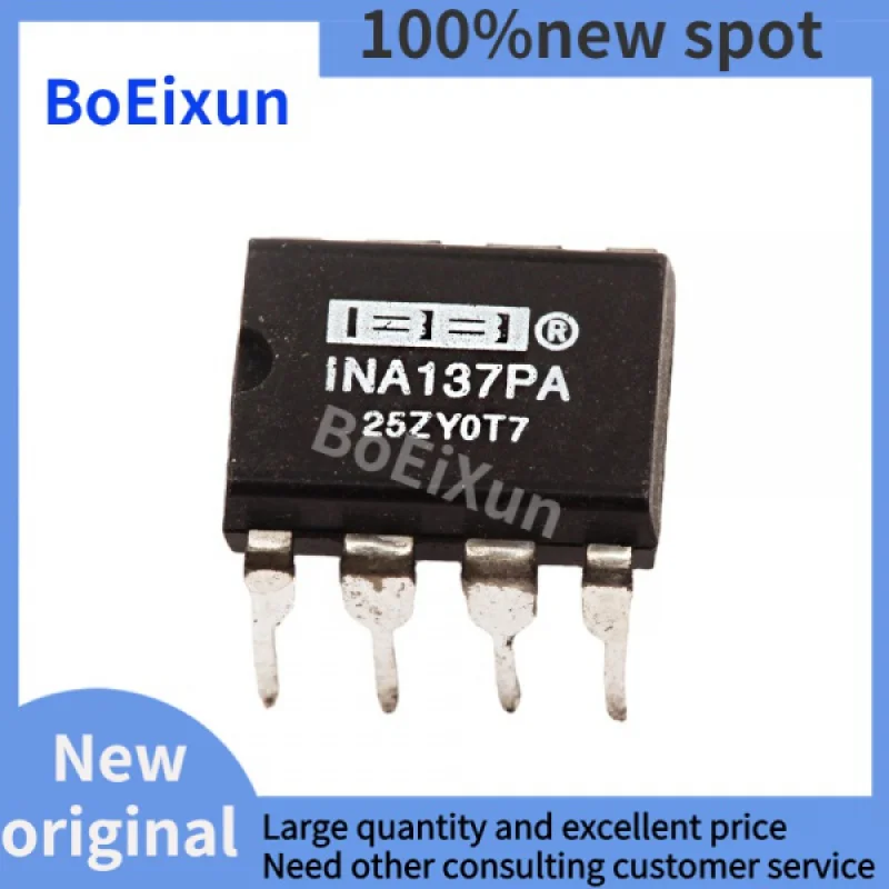 1PCS  100%new INA137PA INA137 137PA DIP8 Integrated circuit