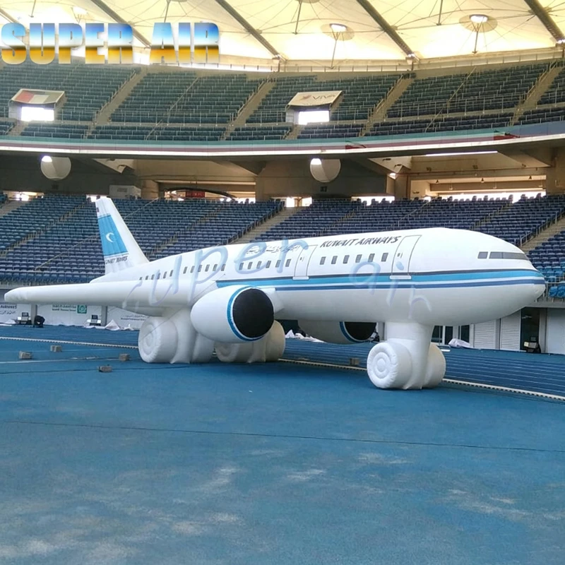 Custom Giant Inflatable Airplane Model | Large Inflatable Aircraft for Exhibition, Event Advertising & Outdoor Display