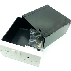 1PCS Private Money Box Imitation Double Plug Socket Wall Diversion Box Security Secret Hidden Stash Safe Tools