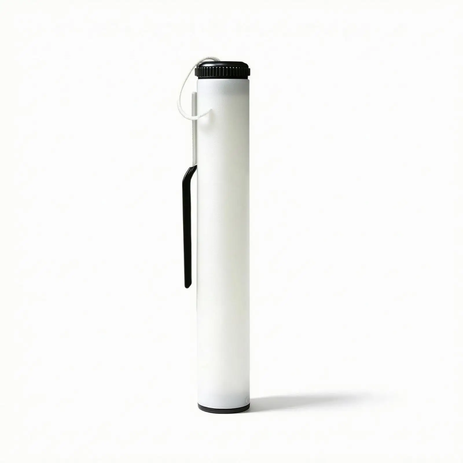 Compact Golf Sand Dispenser Tool for Bag Attachment Outdoor Turf Repair Equipment White