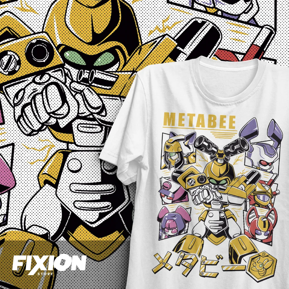 T-shirt For Anime Medabots – Metabee #GC [N] Mange Tee