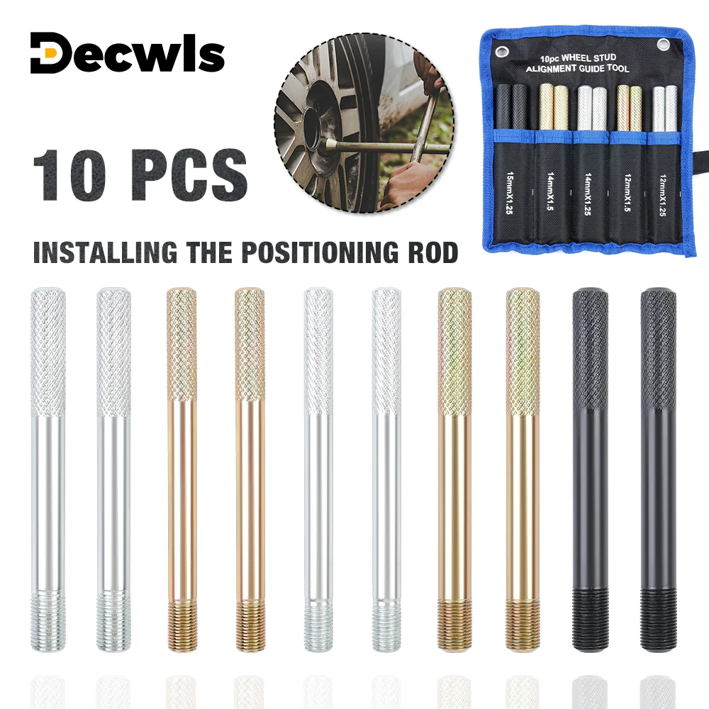 

10 шт. инструмента для регулировки развала-схождения автомобильных колес, бытовые штифты для регулировки развала-схождения колес M12 M14 M15, инструмент для регулировки и балансировки шин для замены автомобильных шин