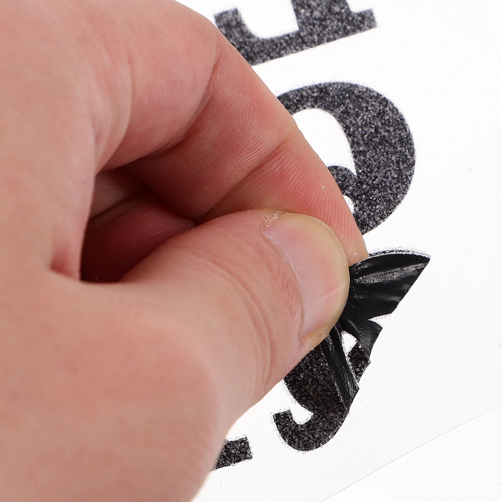 

5pcs Iron On Letters Clothing Heat Transfer Letter Clothing Repair Decorative Fabric Letters Craft Ironing Accessories English