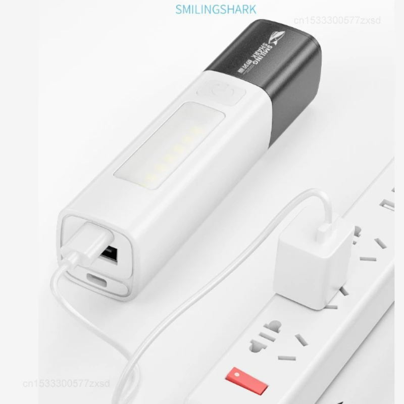 Imagem -05 - Xiaomi-luz Forte Portátil ao ar Livre Foco Variável Holofote Luzes Laterais Mini Lanterna Lâmpada de Alto Brilho