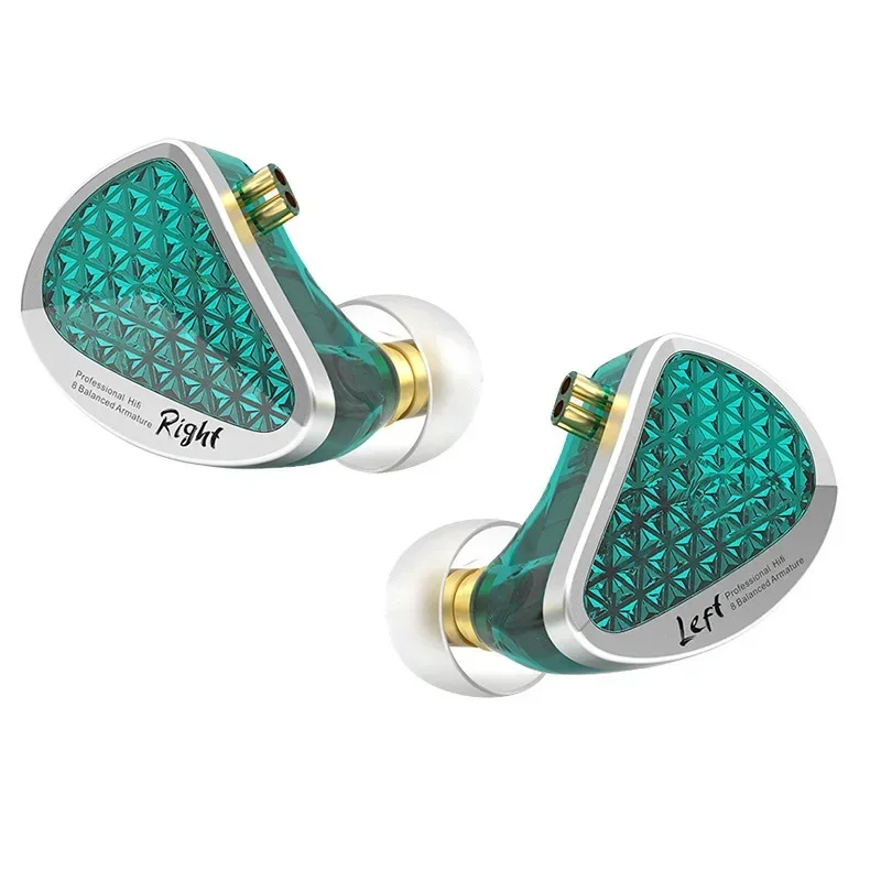 

AS16 PRO eight-unit pure moving iron in-ear earphones