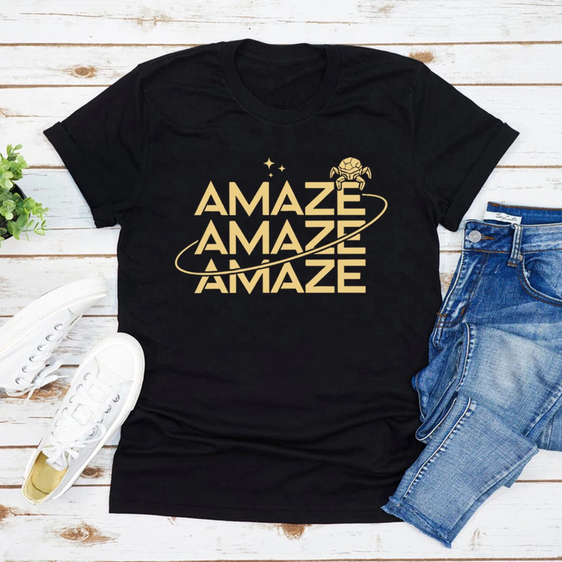 Amaze Unisex T-Shirt Project Hail Mary Rocky Inspired Sci Fi Shirt Short Sleeve Graphic T Shirts Funny Space Quote Tshirt Tops view 3