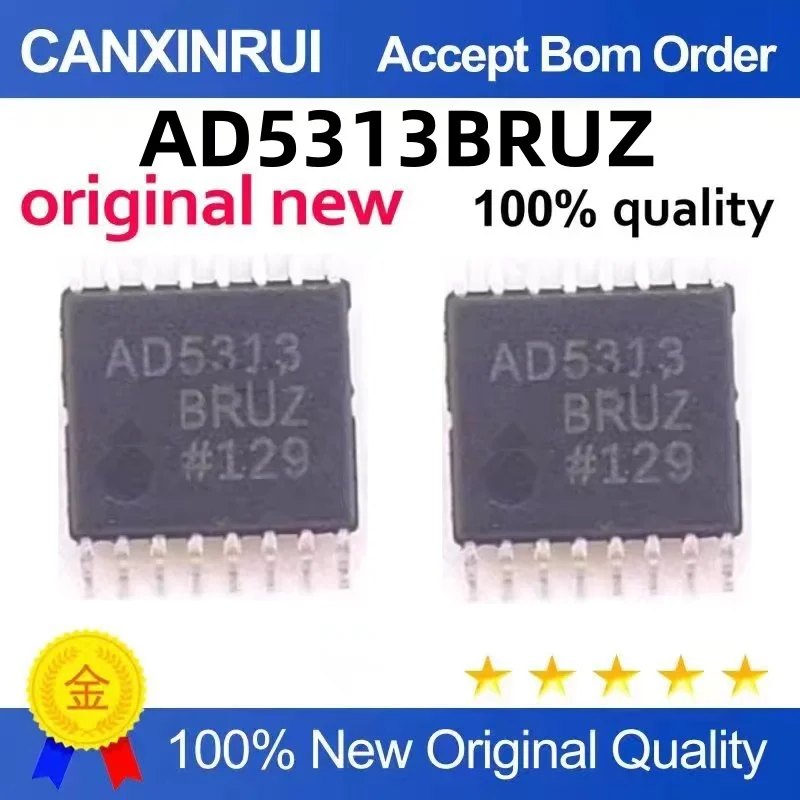 

AD5313BRUZ Integrated Circuits Analog-to-Digital Converters TSSOP16 Packaging Quality Assurance Welcome to consult