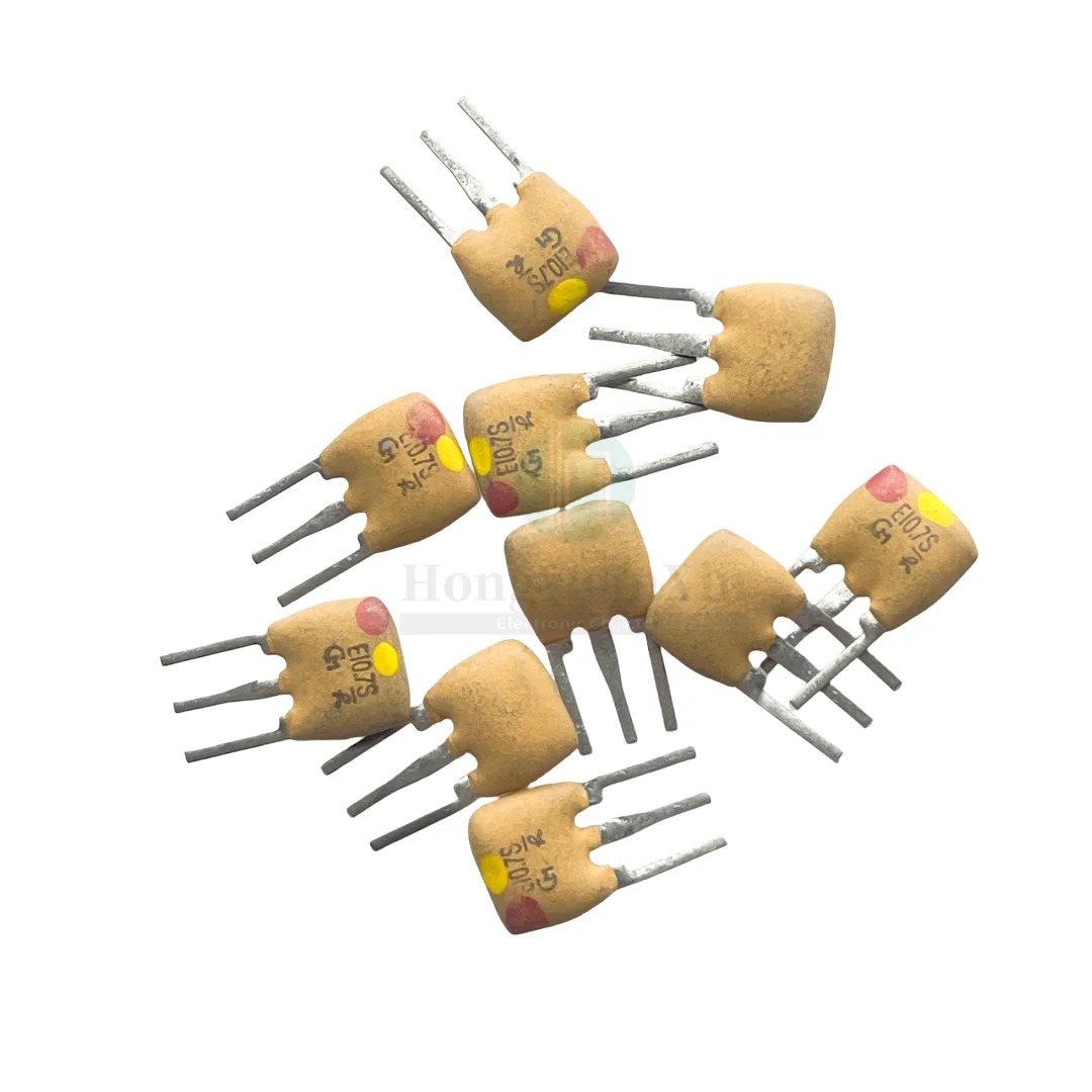 10PCS/ 10.7M Murata ceramic filter SFE10.7MS2 E10.7S 10.7MHZ straight plug 3 feet bandwidth 230K