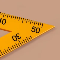 Teaching Triangle Ruler Protractor Compass Math Drawing Instruments For Teachers Educational Stationery 50/100cm Straight Ruler 4