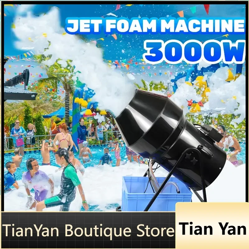 EE1 3000W Remote Control Electric Bubble Machine with Large Jets for Outdoor Swimming Pool Landscape Foam in Kindergarten