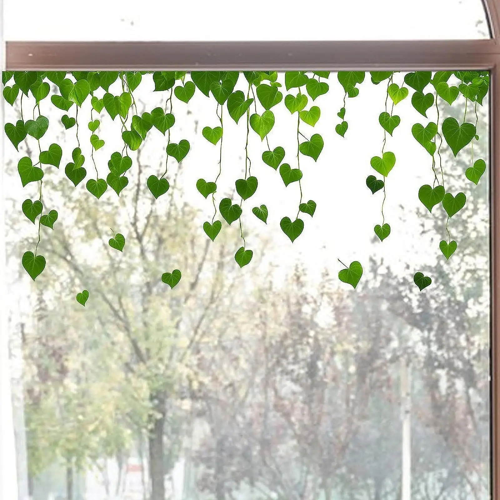 Vine Plants Sticker Kitchen Bathroom Modern Style Living Room Wall Sticker