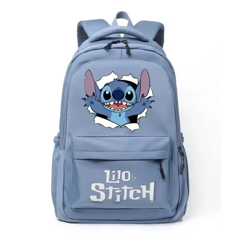 Disney Stitch tornister Lilo i stich kreskówka plecak szkolny pojemna na laptop torba kawaii plecak prezent urodzinowy