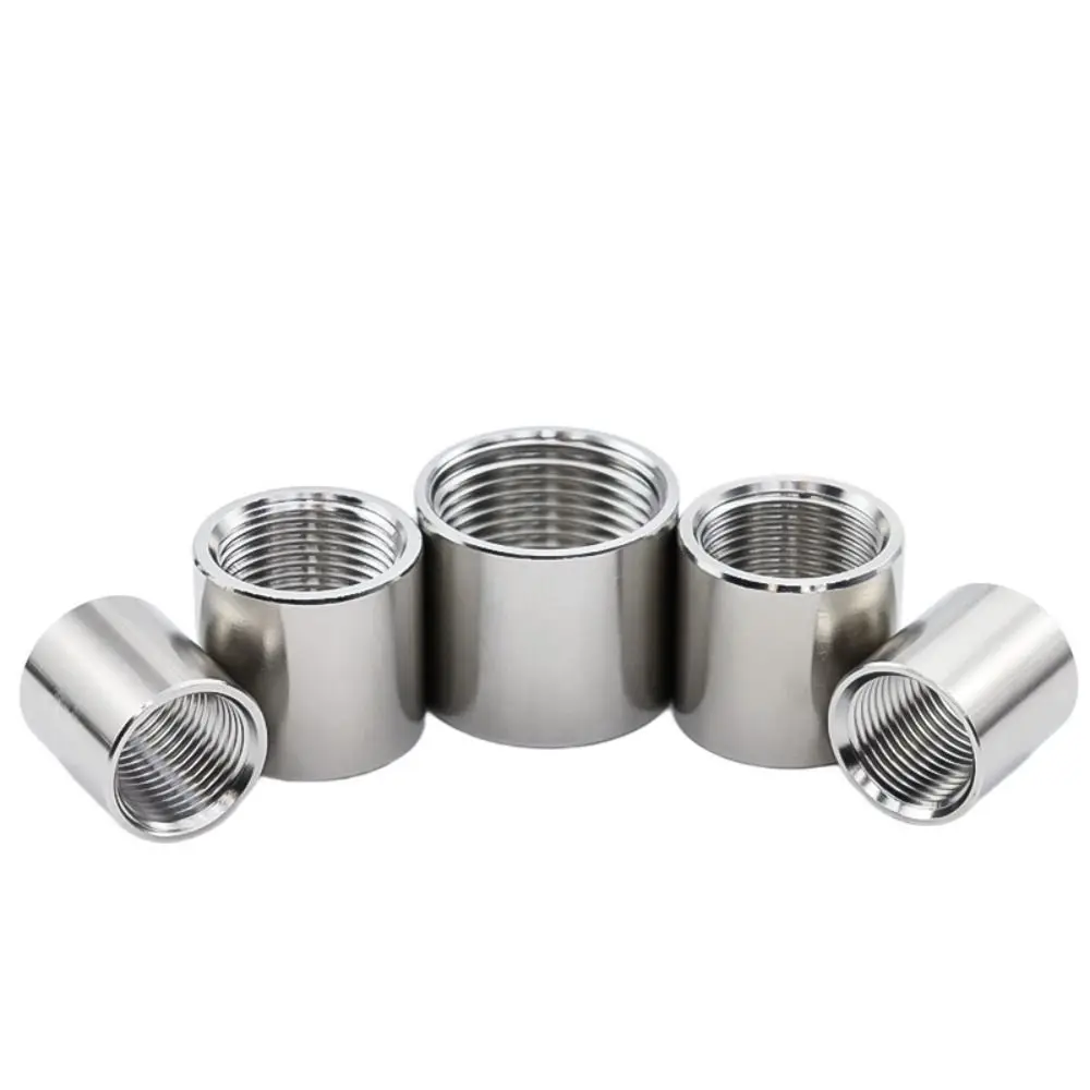 304 Stainless Steel Threaded Pipe Fittings Female Threaded BSP Internal Thread Coupling