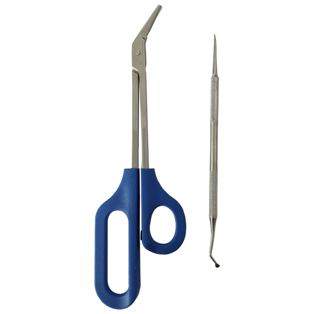 고품질 스테인리스 스틸 매니큐어 페디큐어 그루밍 키트 네일 커터 세트 (가정용/야외용) 실버 네일 케어 세트 1세트