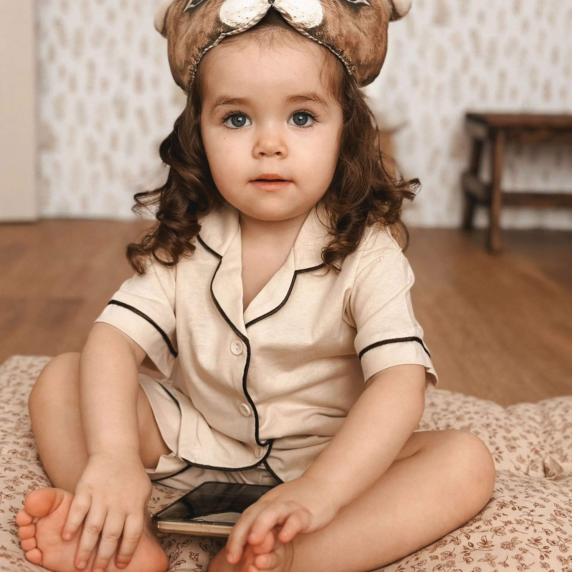 Summer Kids Boys Girls Pajamas Lounge Wear Clothing Sets Baby Short Sleeve Top Shorts Suit