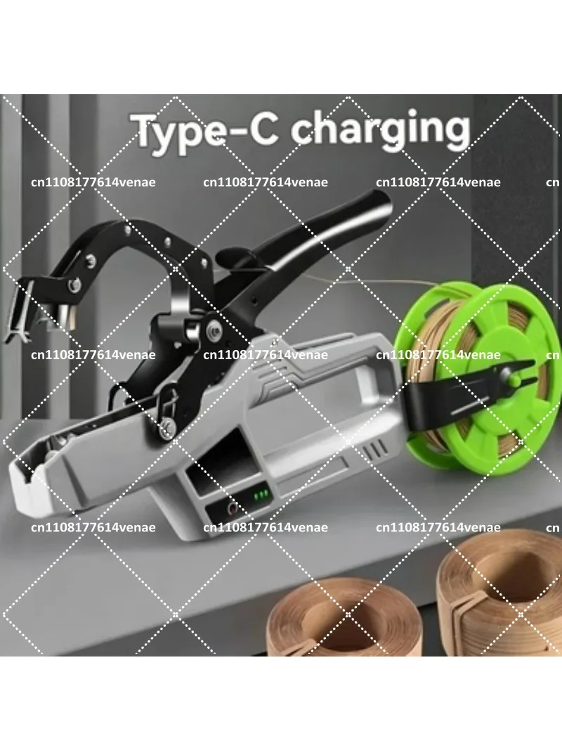 Electric Branch Tying Binding Machine 0-45mm Grape Kiwi Tomato Vine Automatic Knotter Garden Tool