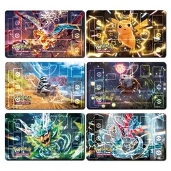 ポケモンシングルテーブルマット、バトルパッド、クラシックアニメコレクションカード、カリザードとティンカトンのカード、アニメーションキャラクター